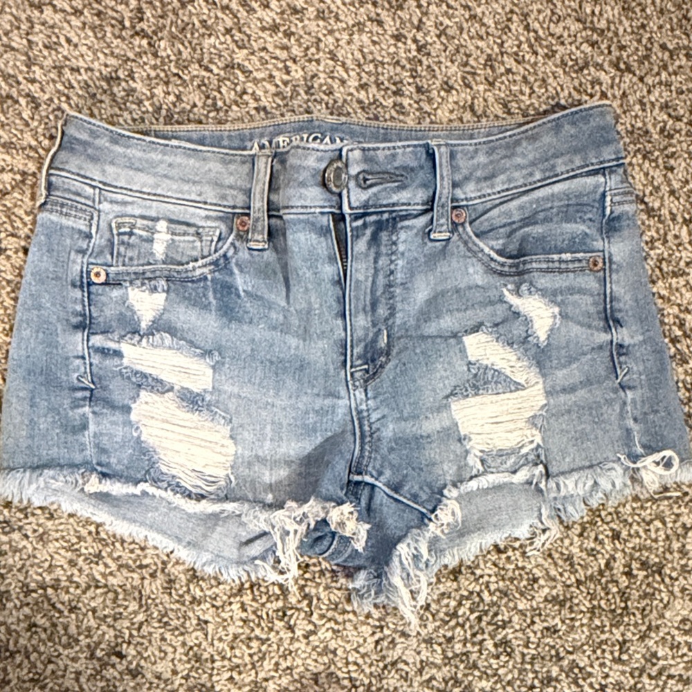 American Eagle Outfitters Women's Next Level Stretch Denim Shorts